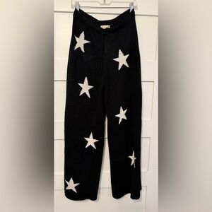 Alter’d State Knit Star Pants Size Large NWT